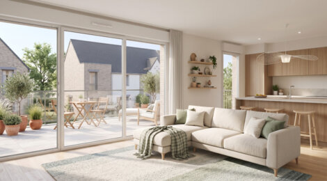 Programme immobilier neuf LES JARDINS DE ST CLEMENT - Wasquehal : Appartements studio–T4 et maisons T4–T5 avec terrasses, jardins privatifs et proximité commodités (59290) - Référence : 14794
