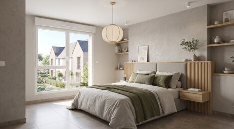 Programme immobilier neuf LES JARDINS DE ST CLEMENT - Wasquehal : Appartements studio–T4 et maisons T4–T5 avec terrasses, jardins privatifs et proximité commodités (59290) - Référence : 14794