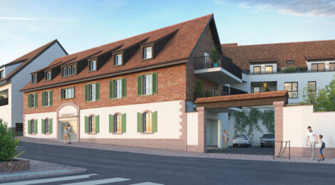 Programme immobilier neuf LE BELVEDERE - Wasselonne centre proche de Strasbourg (67310) - Référence : 10922