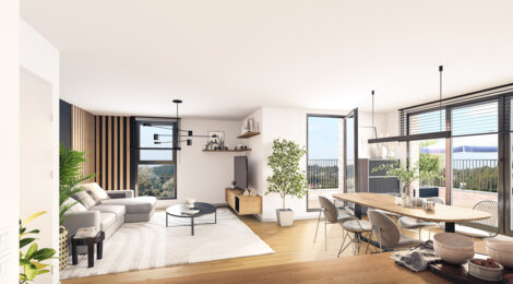 Programme immobilier neuf ECLAT DE VERT - Wattignies : appartements neufs du studio au 4 pièces en quartier résidentiel (59139) - Référence : 14935
