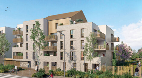 Programme immobilier neuf LA PROMENADE - Wattrelos à proximité de  Roubaix (59150) - Référence : 10488
