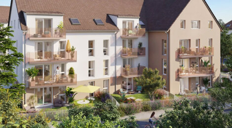 Programme immobilier neuf ECLATS DE VIGNE - Wintzenheim aux portes  de Colmar en 10 min (68920) - Référence : 15969