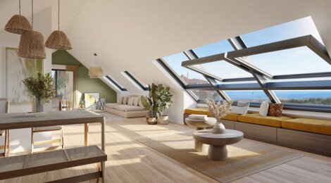 Programme immobilier neuf LES TERRASSES DE LA DUNE - Zuydcoote : appartements neufs face à la plage, vues sur mer et confort moderne (59123) - Référence : 15677