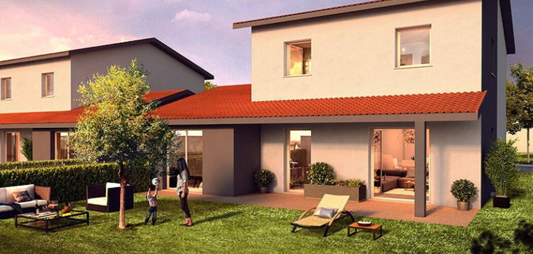 Programme immobilier neuf ODILON - Taluyers : Appartements T2–T5 et maisons avec jardins et box à 20 minutes de Lyon (69440) - Référence : 874