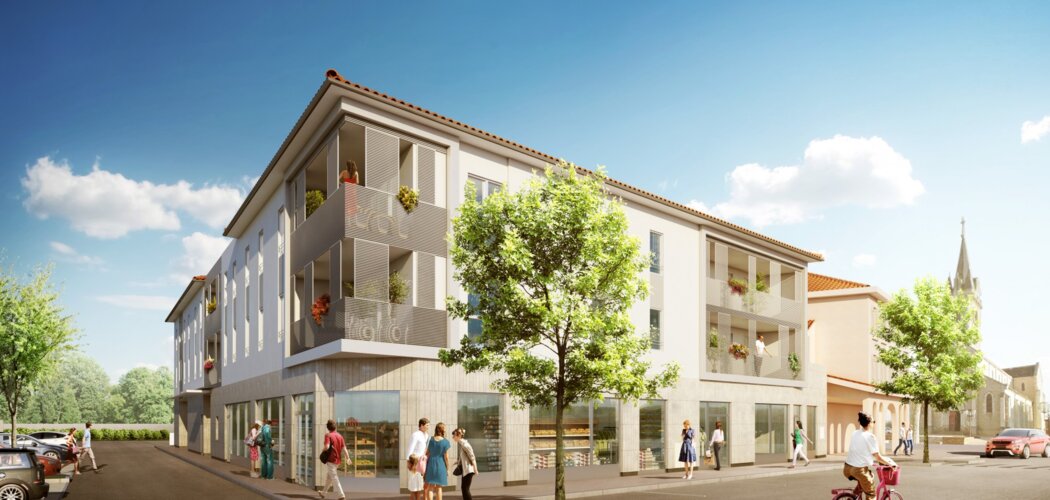 Programme immobilier neuf UNI'Q - Quincieux : Appartements T2–T4 avec esthétique contemporaine et proximité des commerces près des berges de la Saône (69650) - Référence : 1455