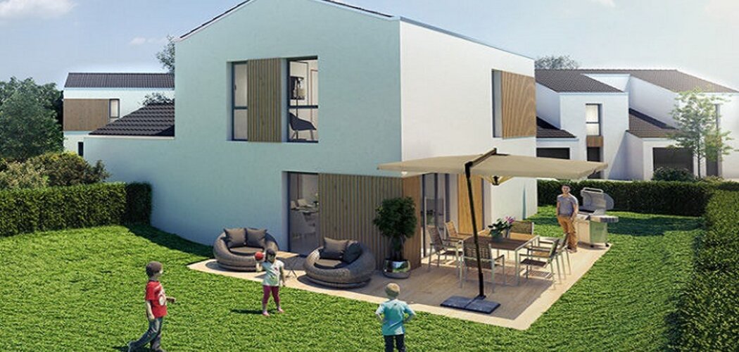 Programme immobilier neuf VILLAS DU PRÉ ROND - Montagny : Maisons T4–T5 jusqu’à 100 m² avec jardins privatifs et stationnement aérien proche du centre-ville (69700) - Référence : 841