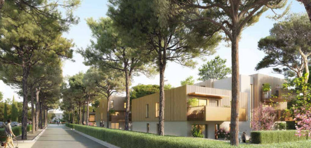 Programme immobilier neuf PARCS DES CEDRES - Agde : Appartements studio–T3 avec balcons boisés, parc végétalisé et proximité centre-ville (34300) - Référence : 18309