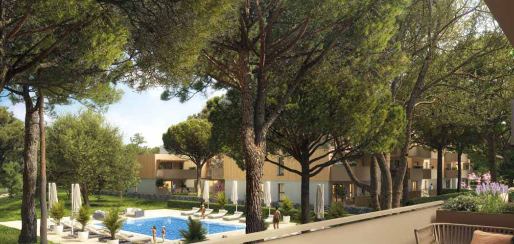 Programme immobilier neuf CLOS D'AGATHE - Agde : Appartements studio–T3 avec terrasses, piscine et proximité Golf (34300) - Référence : 18308
