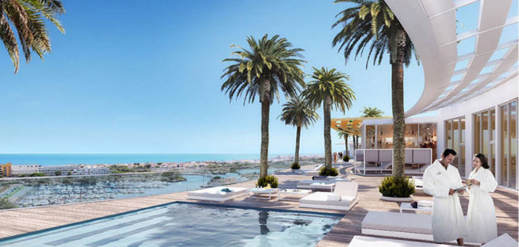 Programme immobilier neuf Le vibes resort - Agde : Appartements T2–T4 avec rooftop, terrasses et stationnements sécurisés au cœur du village Resort (34300) - Référence : 14232