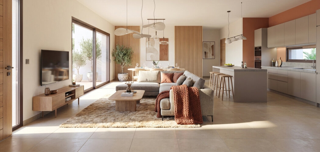 Programme immobilier neuf LES VILLAS DU GOLF - Agde villas neuves à 3,5 km du port (34300) - Référence : 18301