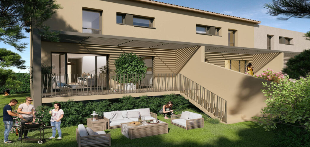 Programme immobilier neuf VILLAS INTI -  Aigues-Mortes : 18 maisons neuves 4 pièces proche des remparts et du centre-ville (30220) - Référence : 10739