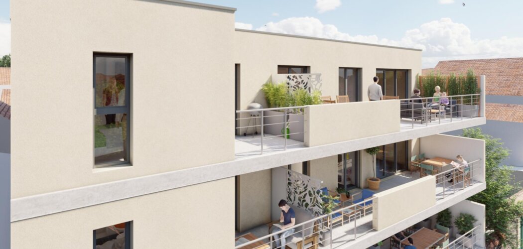 Programme immobilier neuf LE CLOS MARCELIN - Aimargues à 25 min de Montpellier (30470) - Référence : 11661