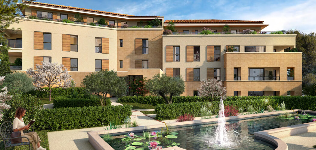 Programme immobilier neuf PARC CARLOTTA - Aix-en-Provence à proximité du Parc de la Torse (13090) - Référence : 16960