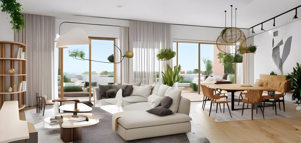 Programme immobilier neuf Campagne Giraud - Aix-en-Provence : appartements neufs dans un domaine arboré, à proximité du centre hospitalier Pays d’Aix (13090) - Référence : 17065