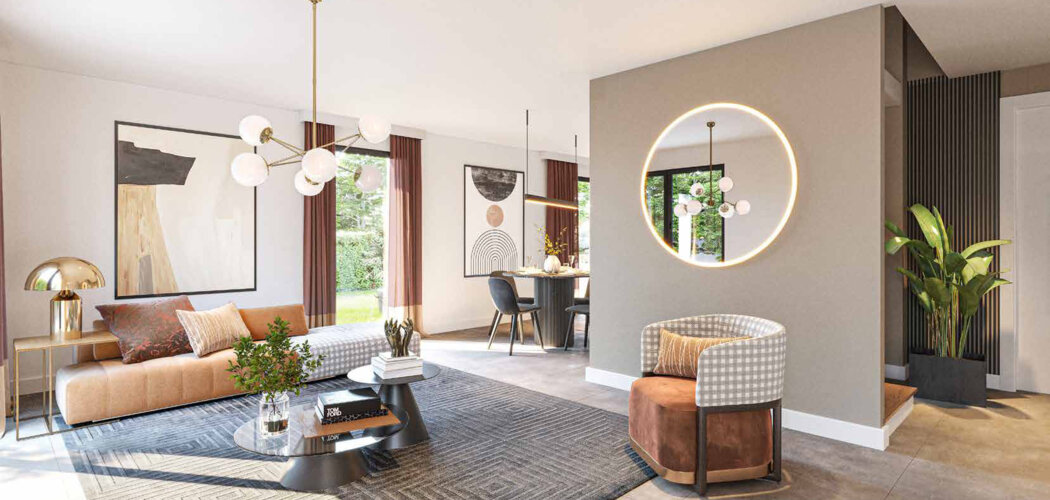 Programme immobilier neuf Les Bastides de Célony -  Aix-en-Provence : appartements neufs du 2 au 4 pièces en secteur Célony (13090) - Référence : 14411