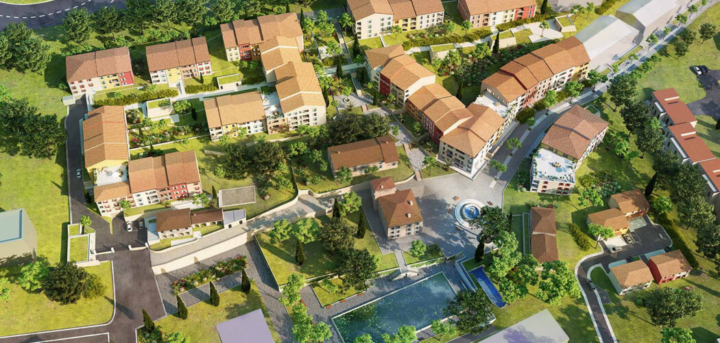 Programme immobilier neuf Harmonie - Aix-en-Provence : Appartements T2–T5 avec terrasses, loggias et luminosité naturelle proche des écoles (13090) - Référence : 14187