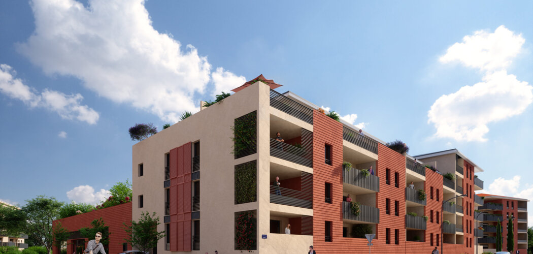 Programme immobilier neuf O COTEAU - Aix-en-Provence quartier de la Duranne près de l' hypercentre (13090) - Référence : 8890
