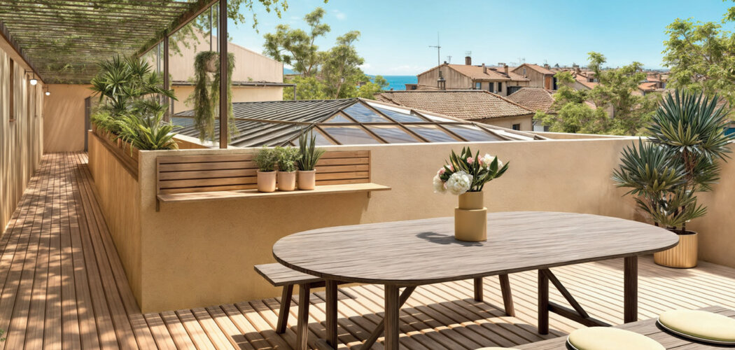Programme immobilier neuf LES TERRASSES D'AIX - Aix-en-Provence vivre à deux pas du Cours Mirabeau en centre-ville (13090) - Référence : 16817