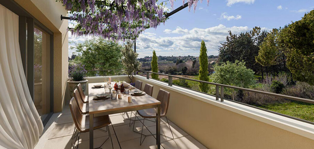 Programme immobilier neuf VILLA PIETRA - Aix-en-Provence vivre proche centre et Cours Mirabeau dans un cadre naturel (13090) - Référence : 16818