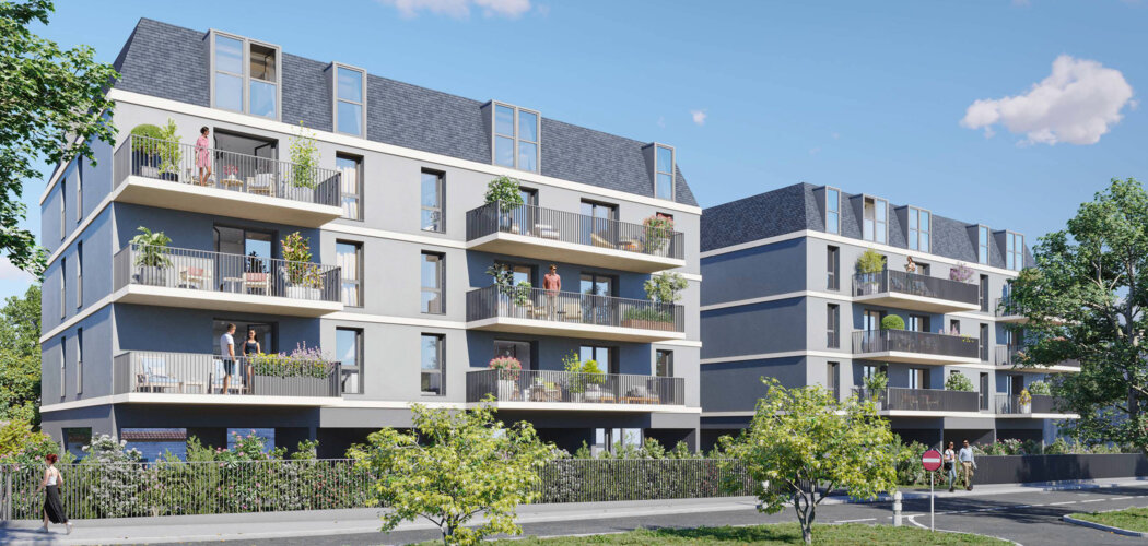 Programme immobilier neuf LA BELLE ÉPOQUE - Aix-les-Bains à proximité de la gare (73100) - Référence : 16061