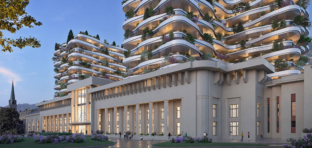 Programme immobilier neuf LES NOUVEAUX THERMES - Aix-les-Bains en plein  site historique des thermes (73100) - Référence : 16915