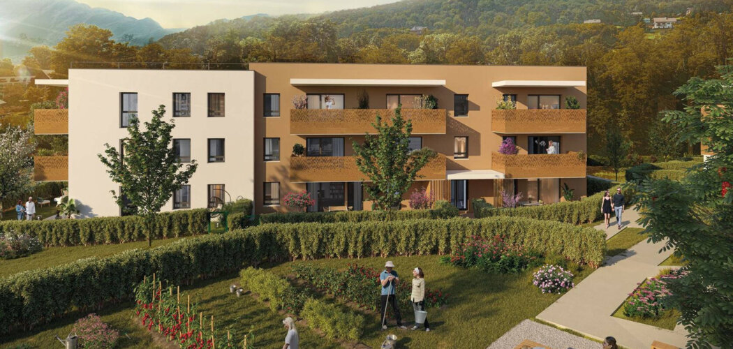 Programme immobilier neuf Flore'O - Aix-les-Bains proche en bus du centre-ville (73100) - Référence : 16108