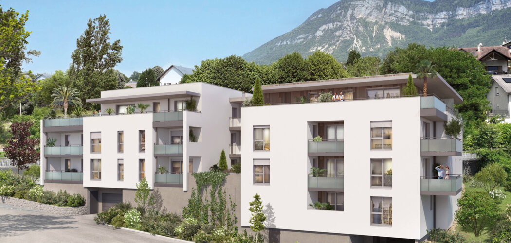 Programme immobilier neuf VILLA ALBA - Aix-les-Bains sur les hauteurs de Marlioz (73100) - Référence : 16109