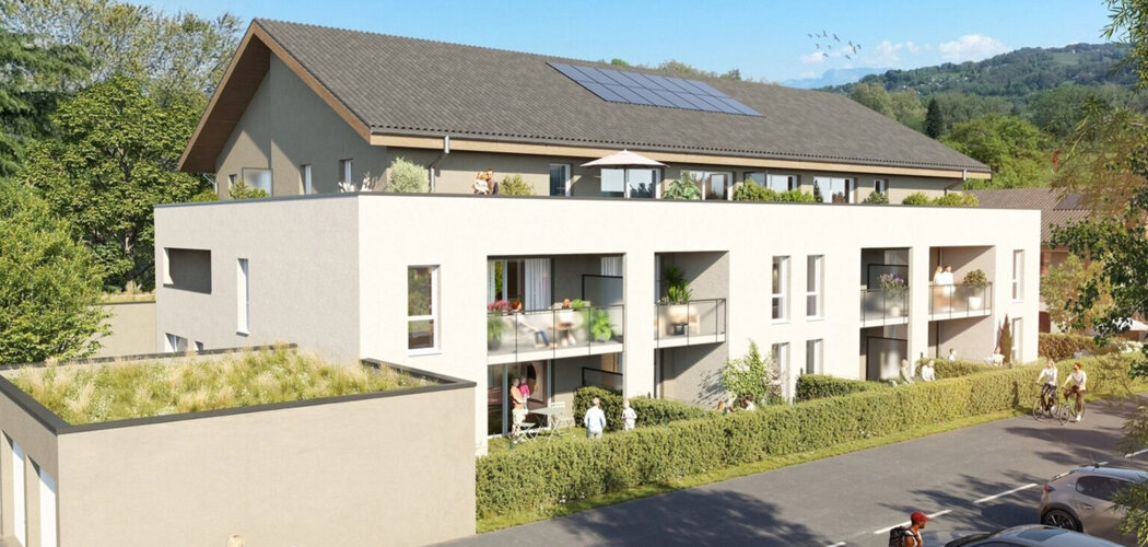 Programme immobilier neuf LE CLOS DU CHÊNE les apparts - Albens adresse paisible entre Annecy et Aix-les-Bains (73410) - Référence : 17369