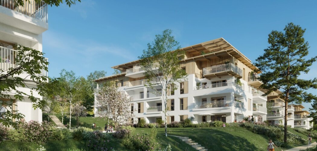 Programme immobilier neuf SYMBIOZ - Albens-Entrelacs, adresse résidentielle près du Lac du Bourget (73410) - Référence : 17440