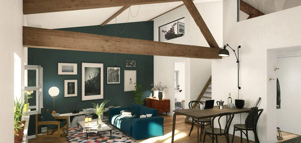 Programme immobilier neuf CHATEAU BEL AIR - Albigny-sur-Saône Monument Historique proche de Neuville (69250) - Référence : 9477