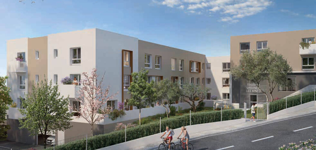 Programme immobilier neuf Urbanéo Les mines Alès - Alès résidence étudiante proche de l’École des Mines (30100) - Référence : 14782