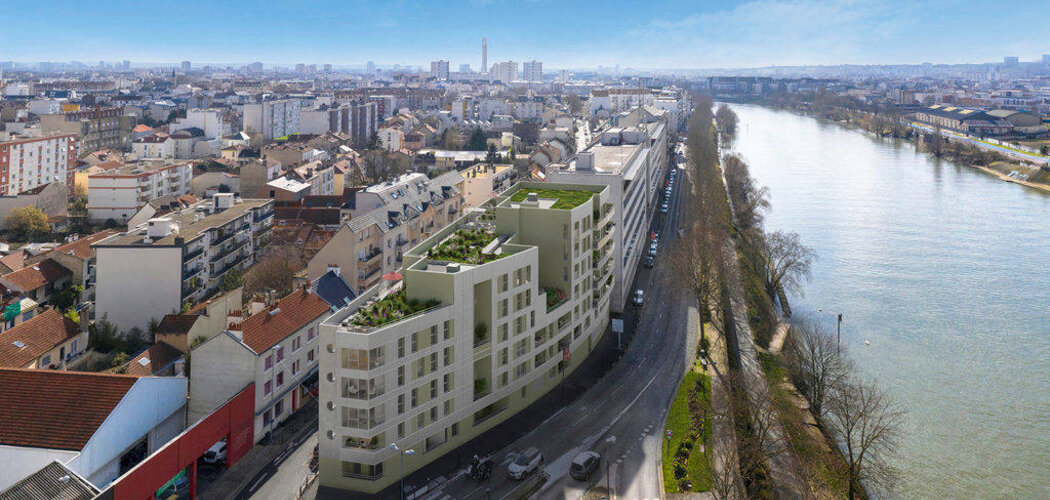 Programme immobilier neuf HORIZON SEINE - Alfortville : Appartements studio–T5 avec terrasses, parking et proximité bords de Seine (94140) - Référence : 14505