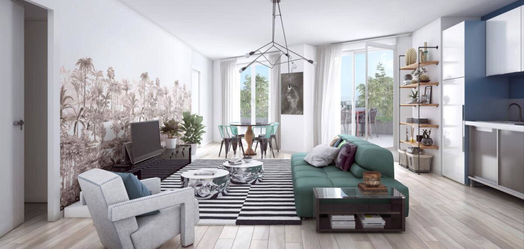 Programme immobilier neuf UNIVERT - Alfortville : Appartements studio–T5 avec terrasses, parking sécurisé et proximité RER D (94140) - Référence : 14779