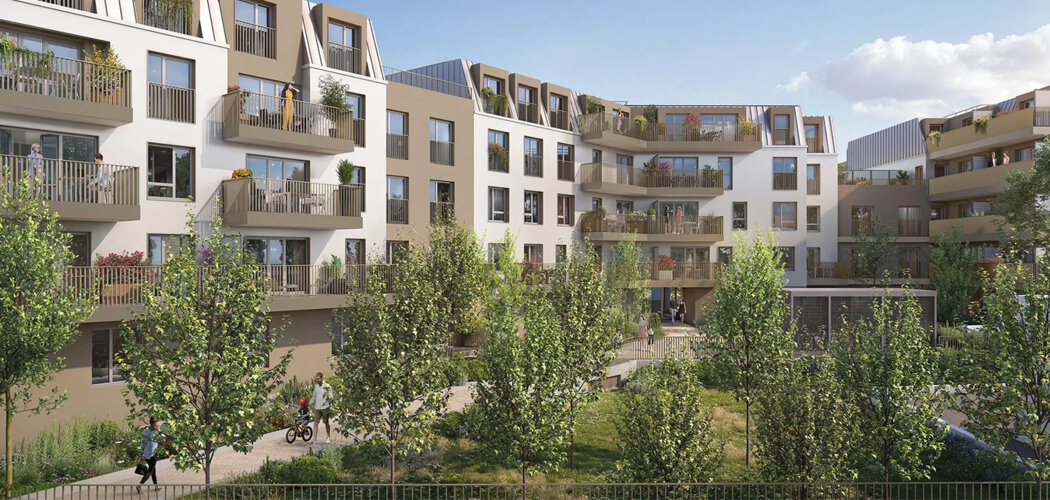 Programme immobilier neuf Reflets de Seine - Alfortville proche du futur métro L15 (94140) - Référence : 13900