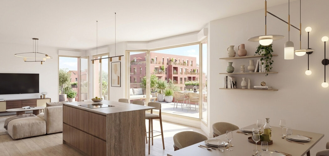 Programme immobilier neuf LES QUARANTE ARPENTS - Alfortville RER D à pied et Paris à 7 min (94140) - Référence : 18630