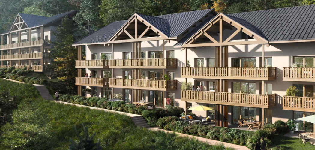 Programme immobilier neuf CROIX-GAYLOUP- RESIDENCE - Allemond centre-village et commerces accessibles à pied (38114) - Référence : 18626
