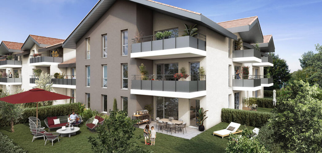 Programme immobilier neuf Le Chant des Collines - Allinges panorama résidentiel sur les hauteurs du Léman (74200) - Référence : 16177