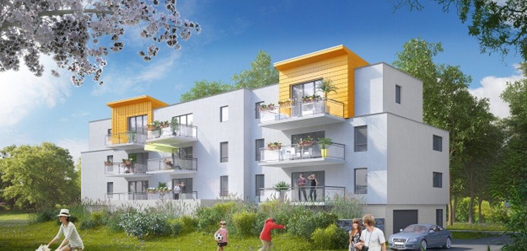Programme immobilier neuf LES JARDINS DE L'ILL - Altkirch : 5 appartements T2–T4 avec terrasses, vue sur l’Ill et proximité des commodités (68130) - Référence : 1257