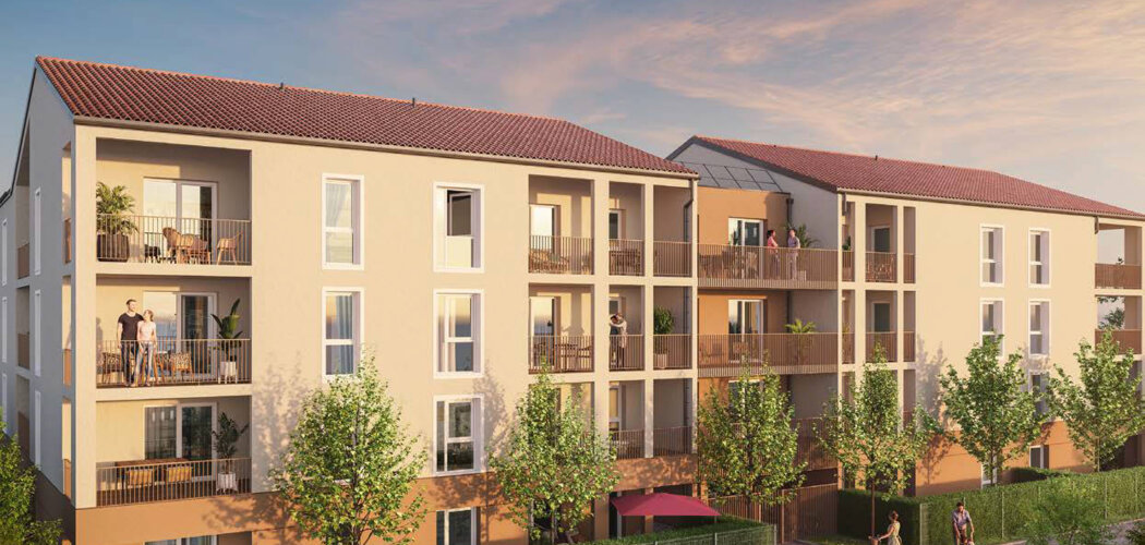 Programme immobilier neuf CLOS AMBELIA - Ambérieu-en-Bugey  à proximité du centre-ville (01500) - Référence : 14276