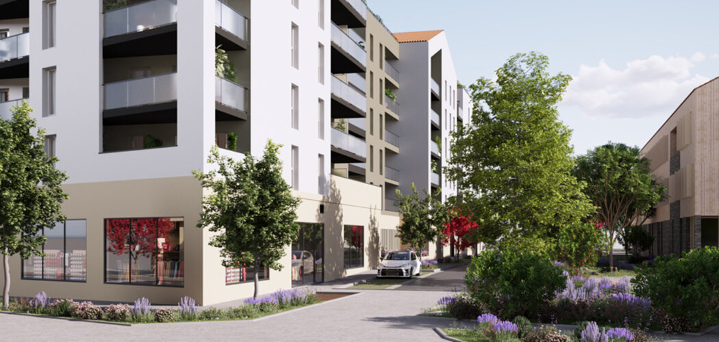 Programme immobilier neuf ALPHA - Ambérieu-en-Bugey, résidence à deux pas de la gare SNCF (01500) - Référence : 13700