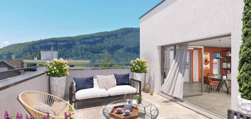 Programme immobilier neuf Coeur Ambilly - Ambilly : appartements neufs du studio au 5 pièces à 250 mètres du tramway (74100) - Référence : 15014