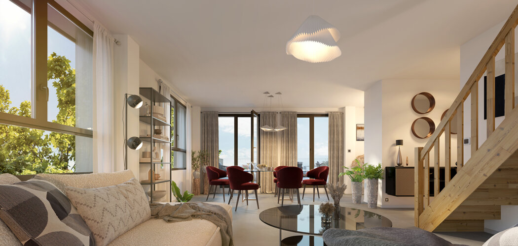 Programme immobilier neuf Constellation - Ambilly centre-bourg aux portes de Genève (74100) - Référence : 15977