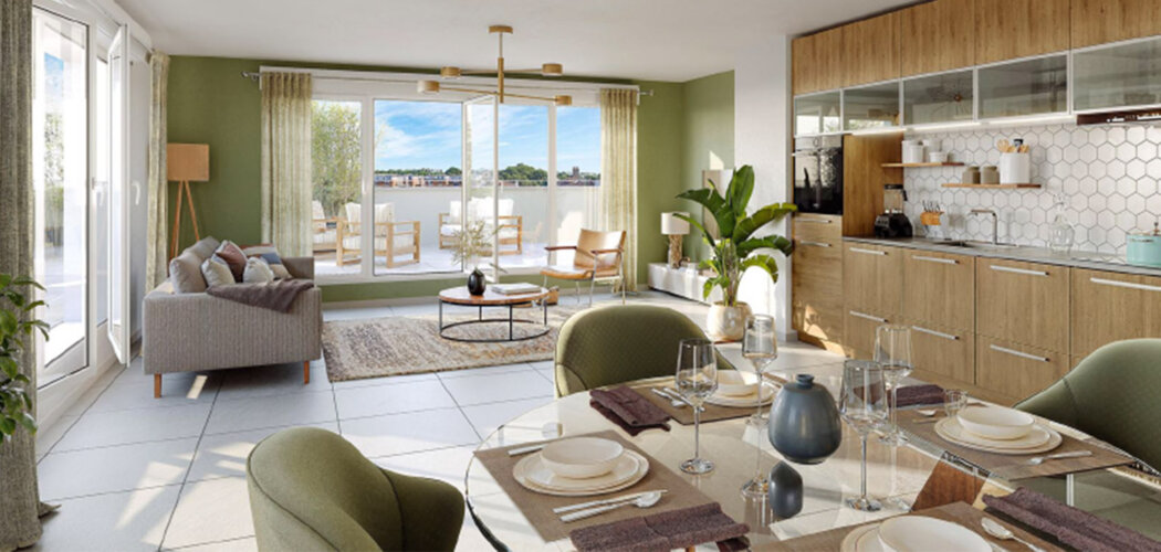 Programme immobilier neuf FLOW - Amiens au coeur du quartier Saint-Germain (80000) - Référence : 16402