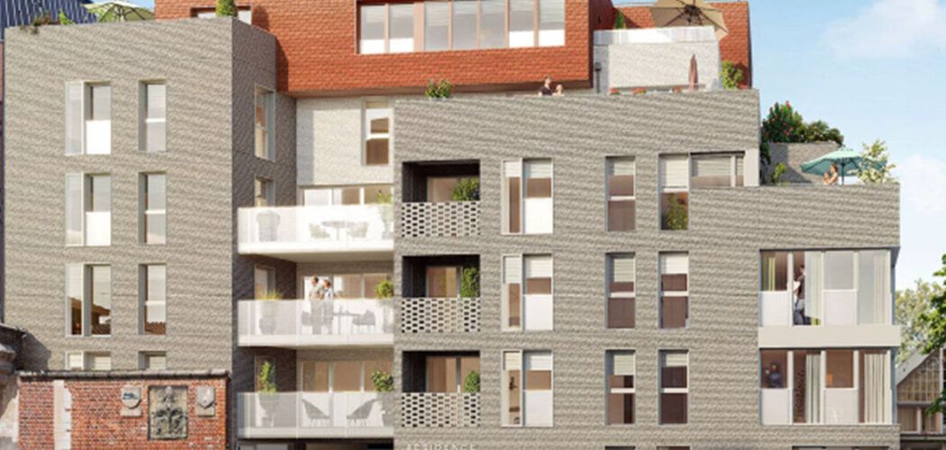 Programme immobilier neuf FLOW - Amiens au coeur du quartier Saint-Germain (80000) - Référence : 16402