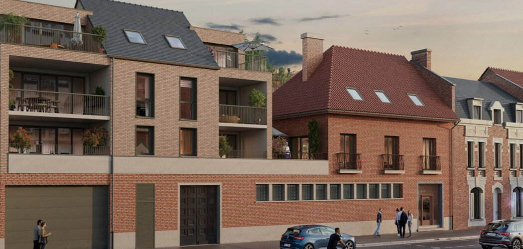 Programme immobilier neuf LES PATIOS DE JULES - Amiens hypercentre près du Musée de Picardie (80000) - Référence : 16309