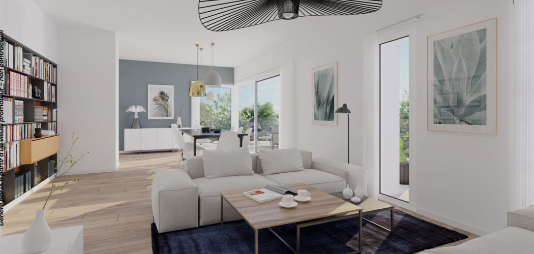 Programme immobilier neuf EMPREINTE - Amiens Jeanne d’Arc : appartements neufs entre centre-ville, hôpital Sud et université (80000) - Référence : 14987