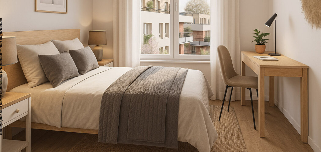 Programme immobilier neuf EMPREINTE - Amiens Jeanne d’Arc : appartements neufs entre centre-ville, hôpital Sud et université (80000) - Référence : 14987