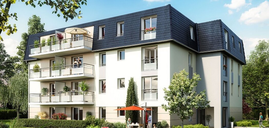 Programme immobilier neuf Le clos des Thermes - Amnéville : 48 appartements studio–T4 avec balcons et jardins privatifs près du pôle d’activités (57360) - Référence : 2034