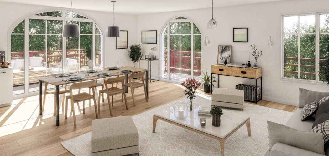 Programme immobilier neuf VILLA IXIA - Andernos-les-Bains à deux pas de la plage (33510) - Référence : 11855
