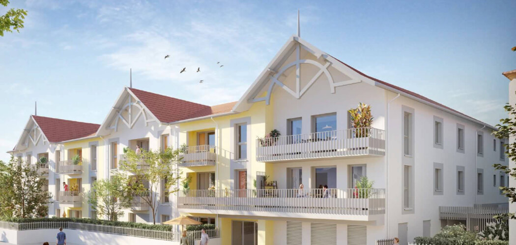 Programme immobilier neuf LES VOILES - Andernos-les-Bains à quelques pas du centre-ville et de la plage (33510) - Référence : 14991
